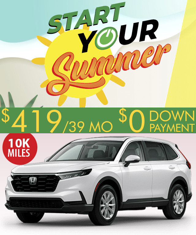 Go to huntingtonhondacars.com (cr-v-lx-5-day subpage)
