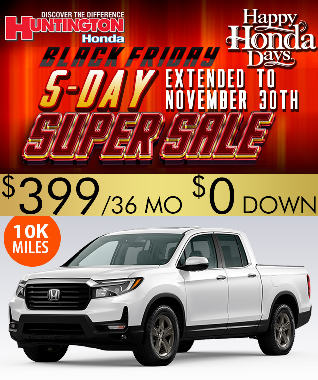 Go to huntingtonhondacars.com (accord-hybrid-ex-l-5-day subpage)